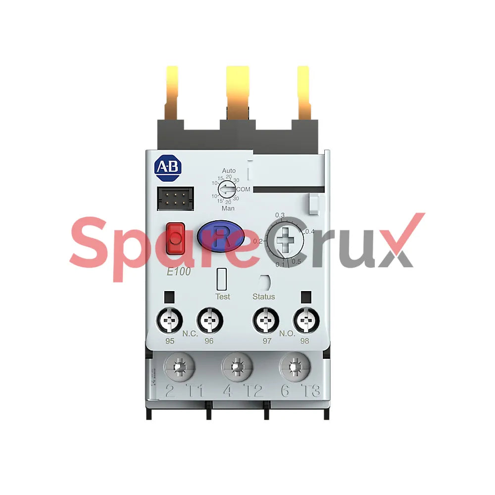 193-1EFQH | ALLEN BRADLEY | E100 Electronic Overload Relay, 13.2–66 A, for 100-E40…E65 Contactors