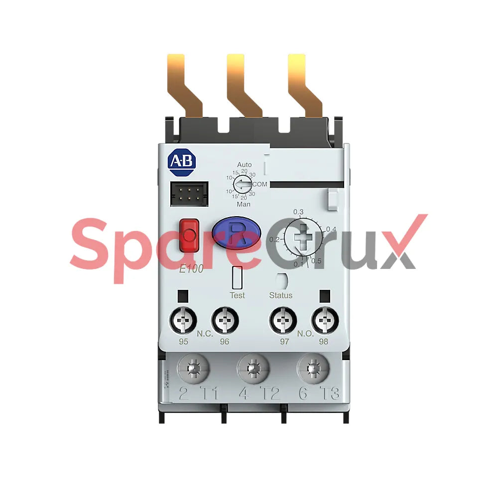 193-1EFEG | ALLEN BRADLEY | Relais de surcharge électronique E100, 5,4–27 A, pour contacteurs 100-E26…E38