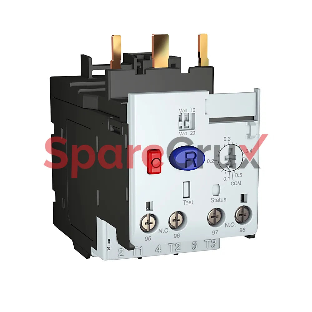 193-1EEED | ALLEN BRADLEY | Relais de surcharge électronique E100, 5,4-27 A, pour contacteurs 100-C