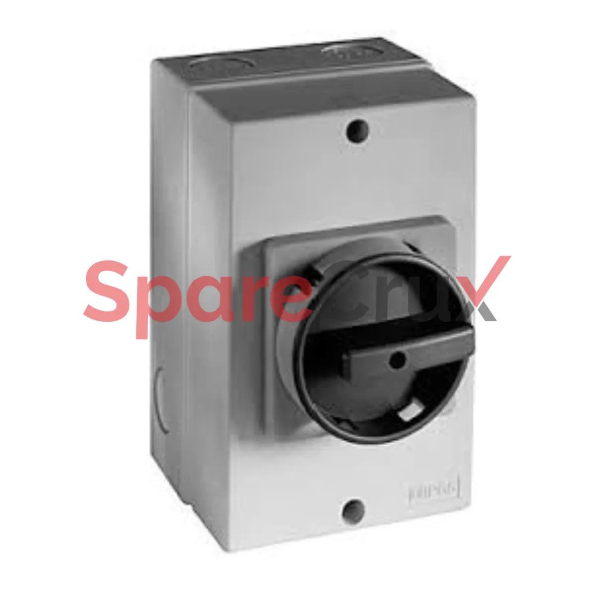 194E-Y80M-1753-6G | ALLEN BRADLEY | Interrupteur de charge 80 A, sous boîtier - Base/rail DIN, 90°, 6 pôles, boîtier métallique, fourni avec un actionneur gris/noir de type G