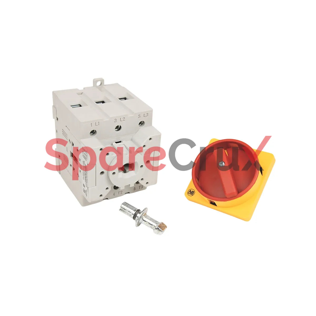 194E-A100-1753-6G | ALLEN BRADLEY | 100A, 3-Pole, Non-Fusible Disconnect Switch, Direct Operated, 6 Ground Fault Contacts