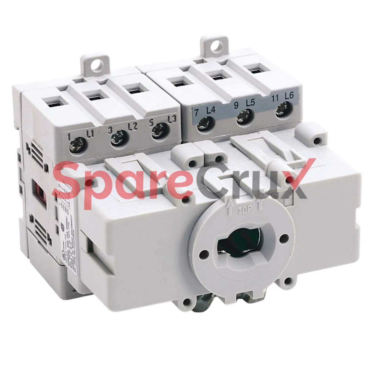 194E-E32-1753 | ALLEN BRADLEY | Interrupteur de charge 32 A, ouvert (avant/porte), 90°, 3 pôles