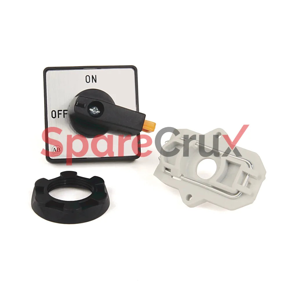 194L-HC4E-175I | ALLEN BRADLEY | Actionneur de commande et de commutation de charge CEI, type E, gris/noir, légende : 0-1 (90°)