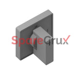 194L-HE4A-178 | ALLEN BRADLEY | Actionneur de commande et de commutation de charge CEI, type A, gris/noir, 48 mm x 48 mm, légende : 0 - 1 (90 degrés)