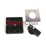 194L-HE4A-001 | ALLEN BRADLEY | IEC Control and Load Switch Actuator, Type A, Gray/Black, 48mm x 48mm, Legend Text: No Text
