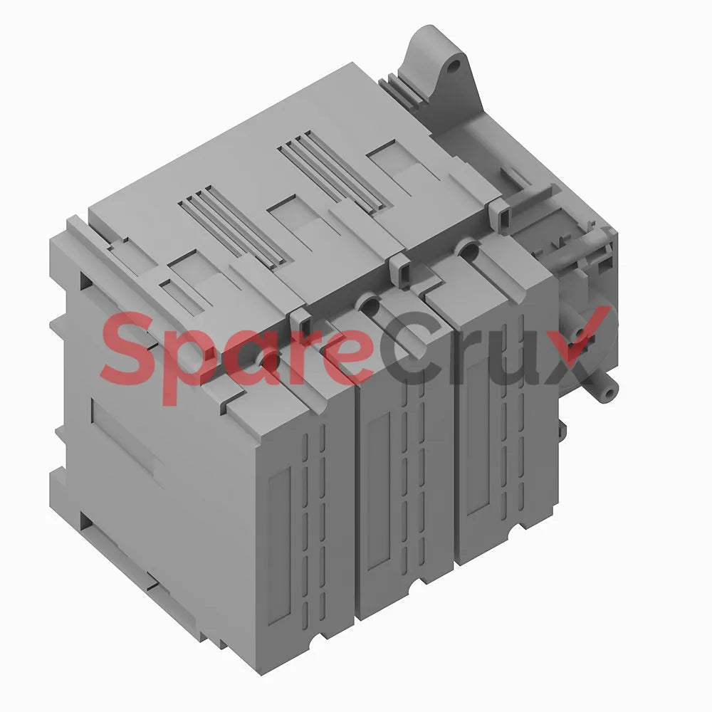 194R-N30-1753-PYN1 | ALLEN BRADLEY | Non-Fused 194R Disconnect Switch, 30A, 3-Pole, Open, Red/Yellow Pistol Handle, 12" Shaft