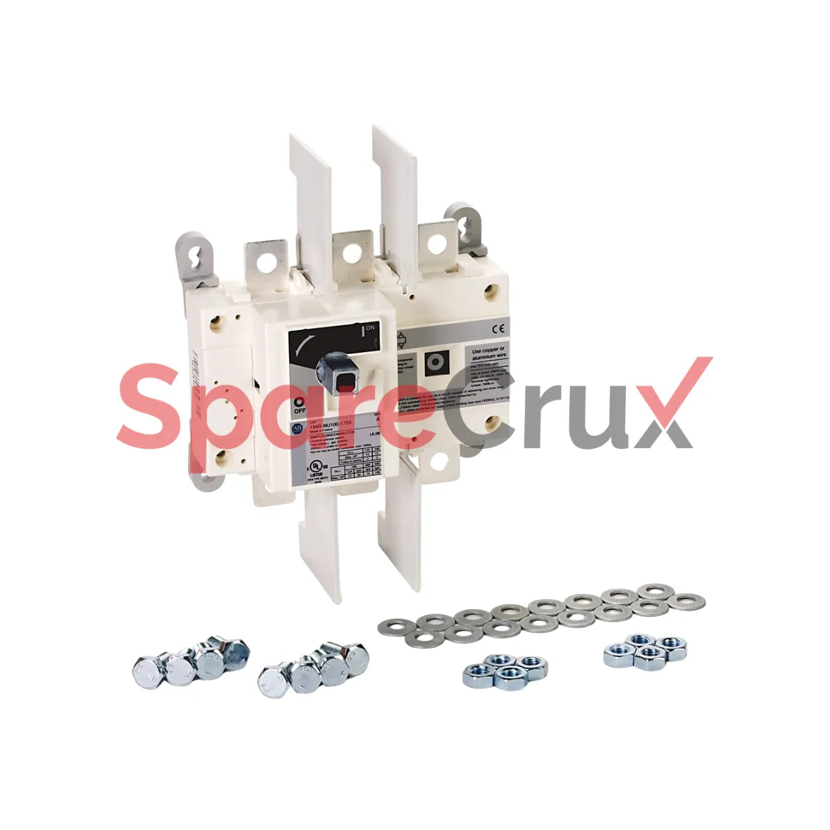 194R-NU800-1753 | ALLEN BRADLEY | Sectionneur 194R sans fusible, 800 A, tripolaire, ouvert
