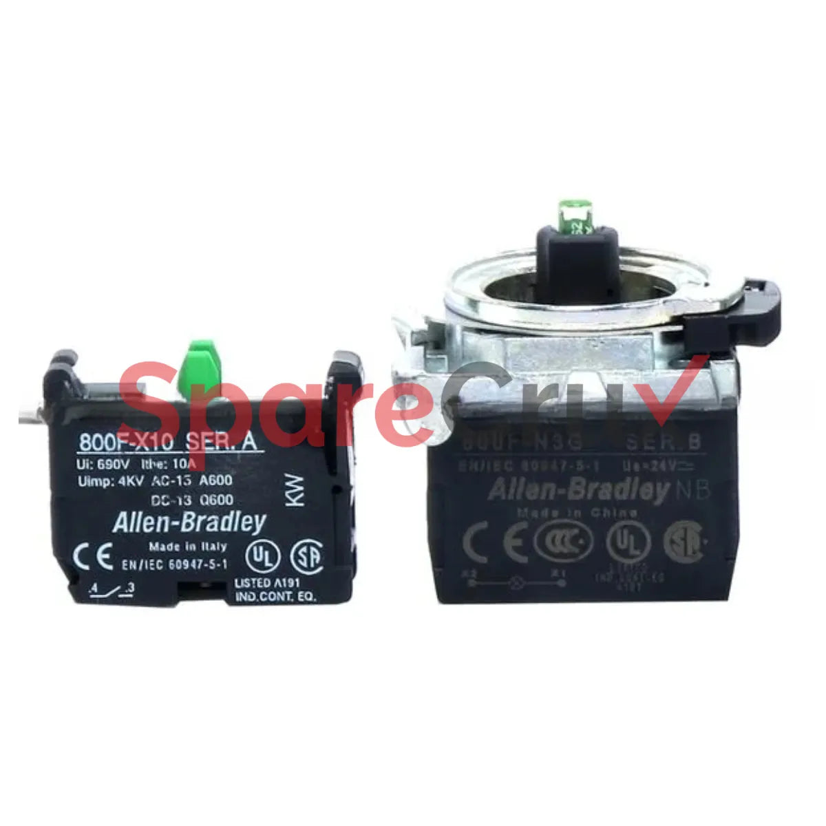 800F-MN3GX10 | ALLEN BRADLEY | 22mm Back of Panel Composite 800F PB