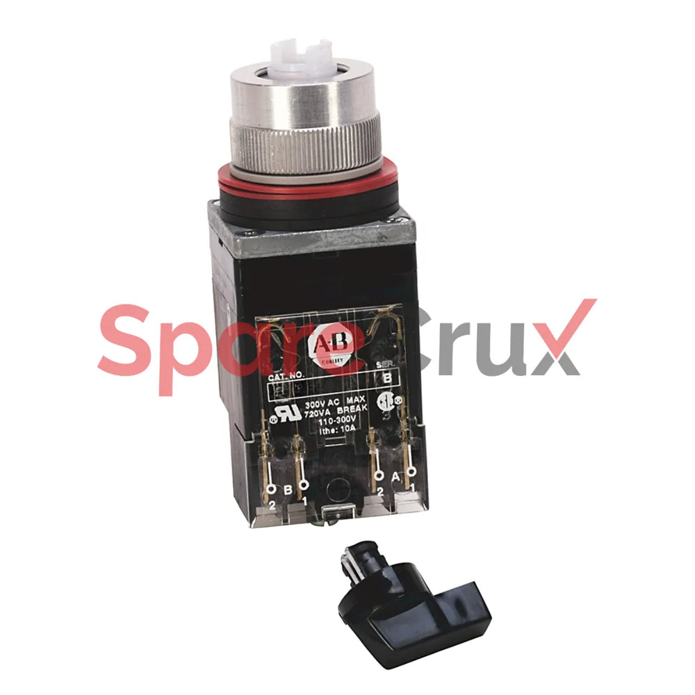 800MR-HK5BLA | ALLEN BRADLEY | 2 Position Selector Switch 800MR PB