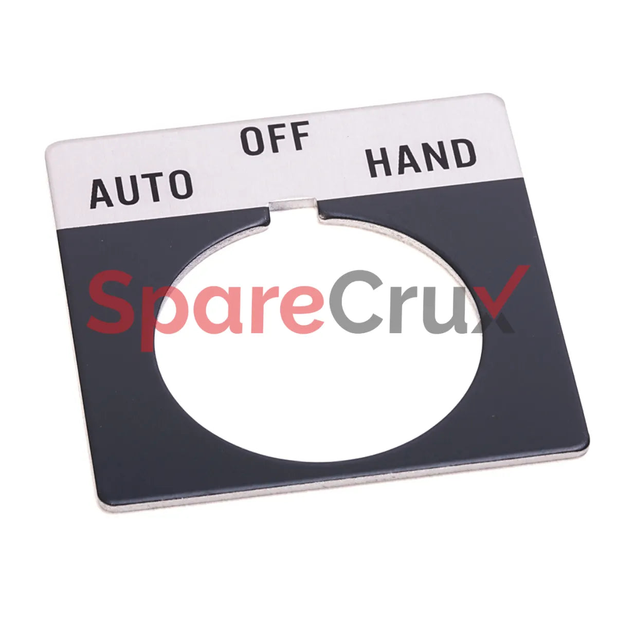 800T-X501 | ALLEN BRADLEY | 30mm 800T AUTO-OFF-HAND Legend Plate