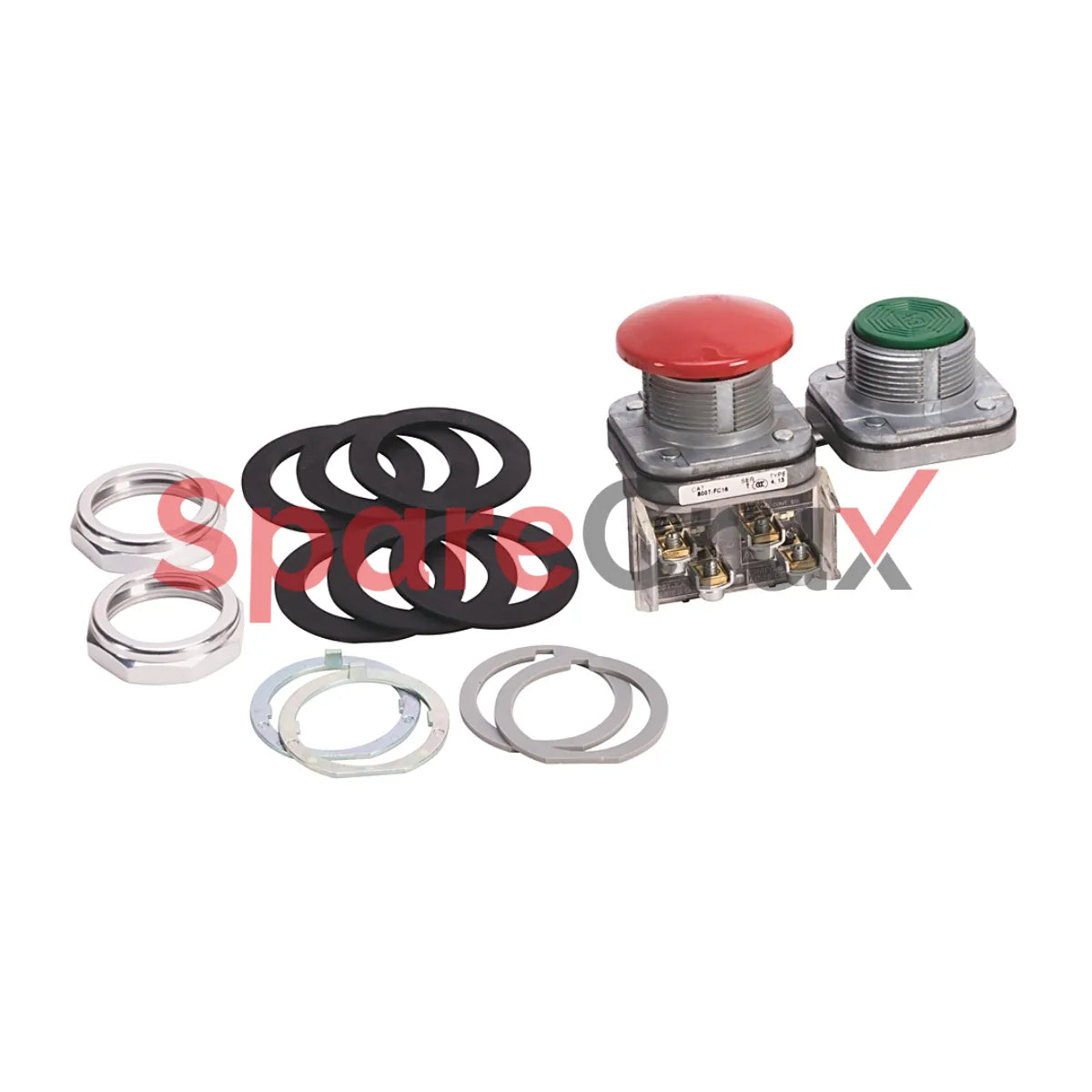 800T-FC16BXBX | ALLEN BRADLEY | 30mm Double Push Button 800T PB