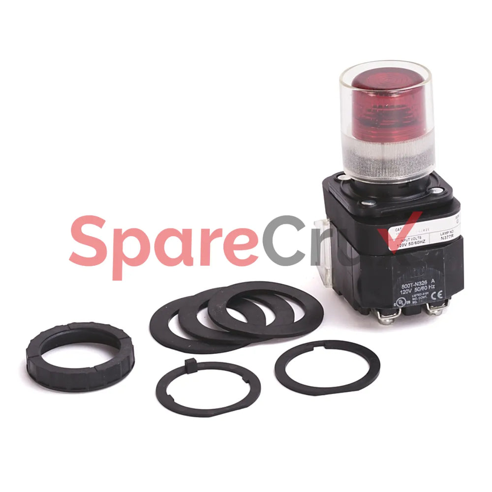 800H-PRAH16R | ALLEN BRADLEY | 30mm Momentary Push Button 800H PB