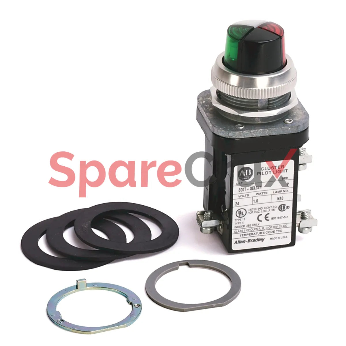 800T-PCL316AGXW | ALLEN BRADLEY | 30mm Pilot Light 800T PB