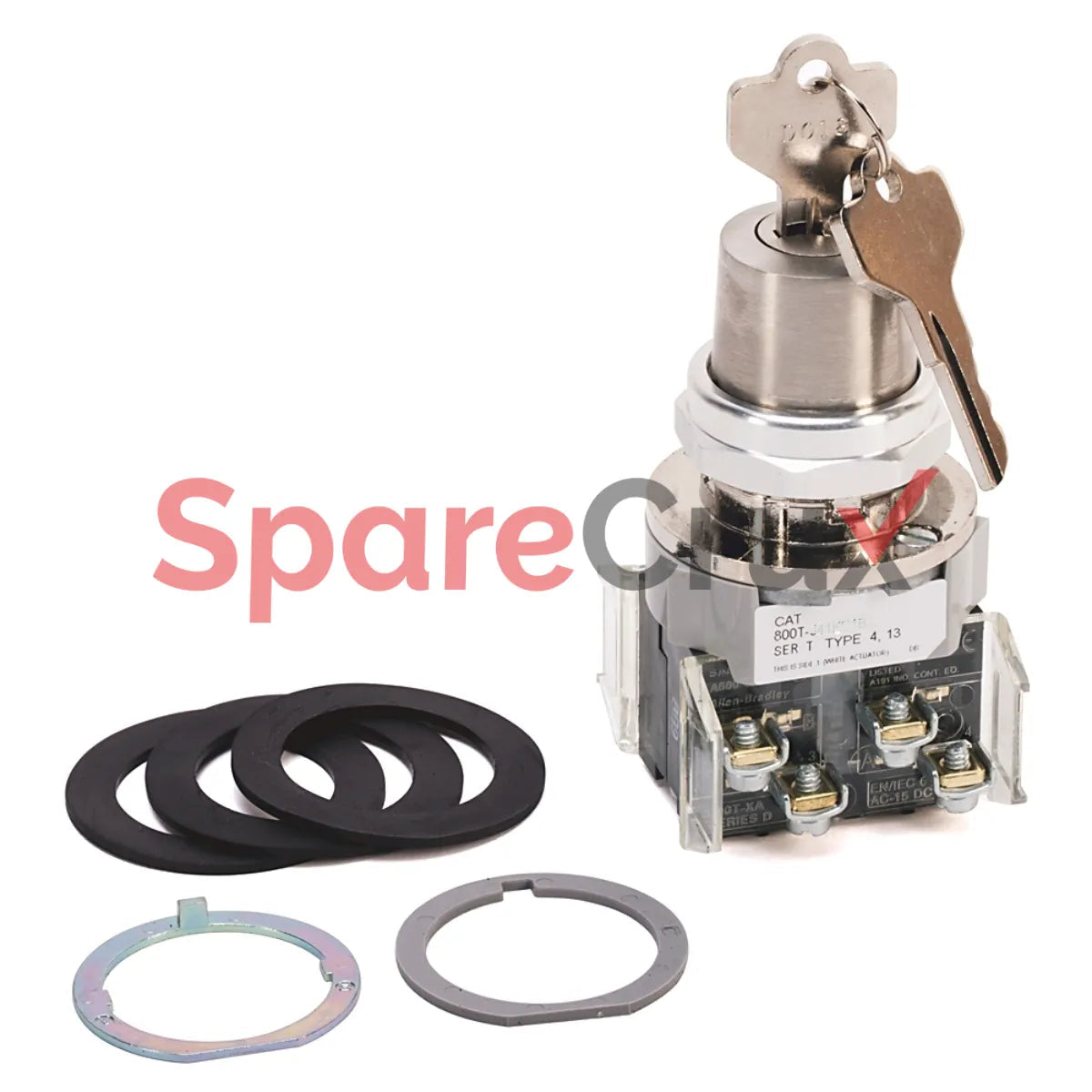 800T-J41KD7 | ALLEN BRADLEY | 30mm Selector Switch 800T PB