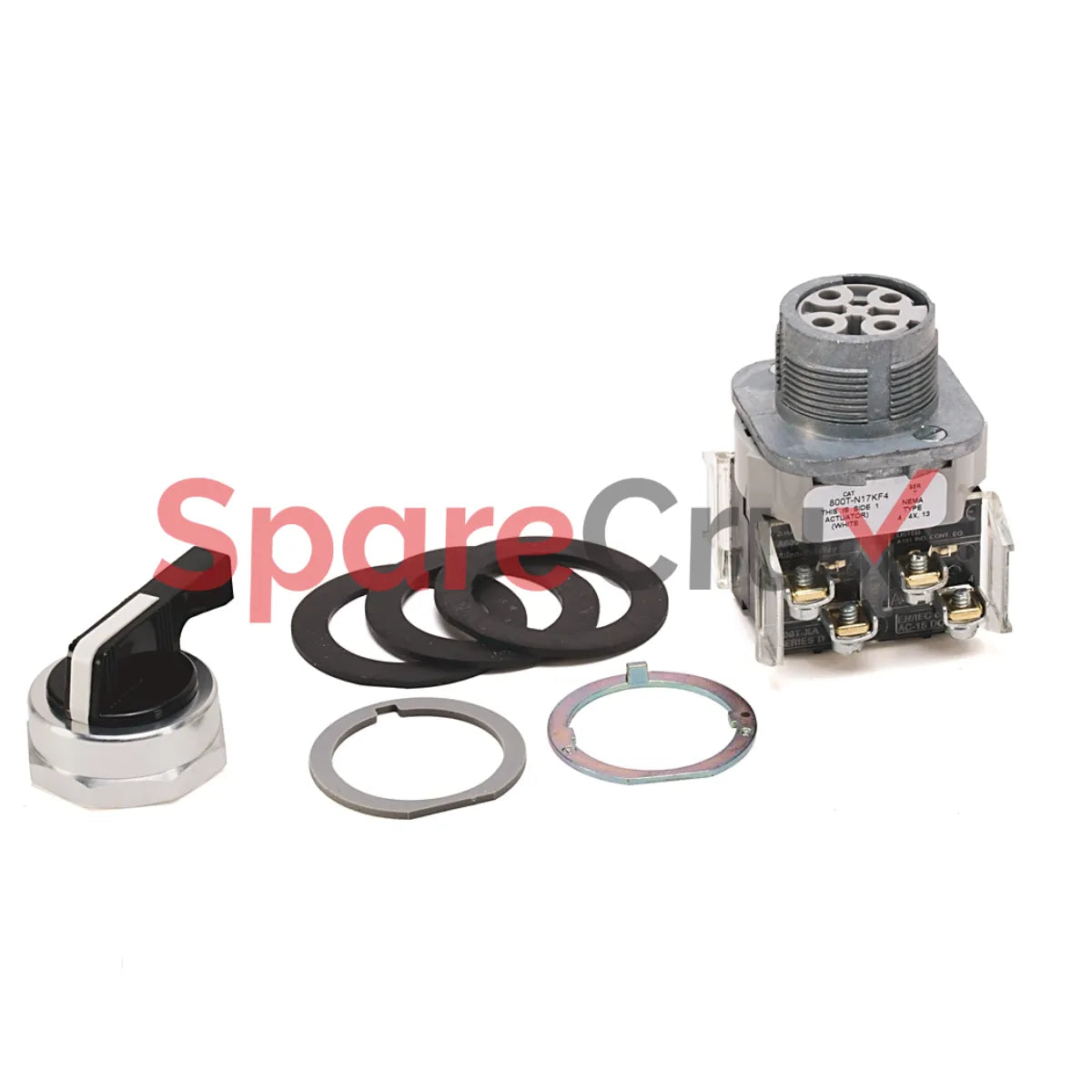 800T-N17KG4B | ALLEN BRADLEY | 30mm Selector Switch 800T PB