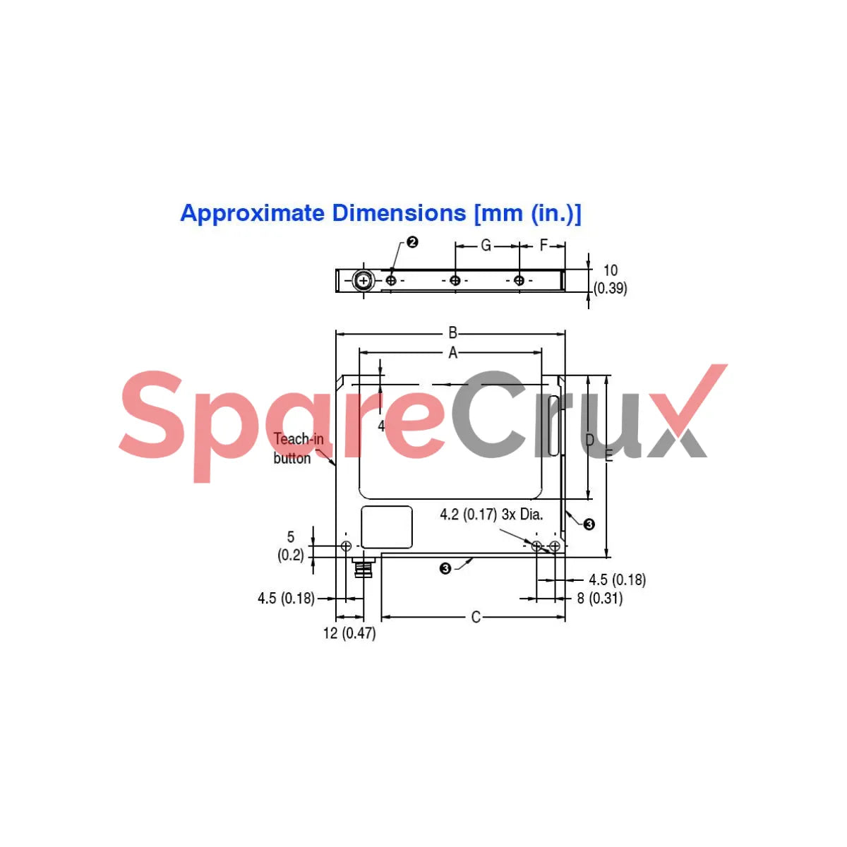 45LSP-2LNA3-P3 | ALLEN BRADLEY | Plastic Fork Style Photoelectric Sensor