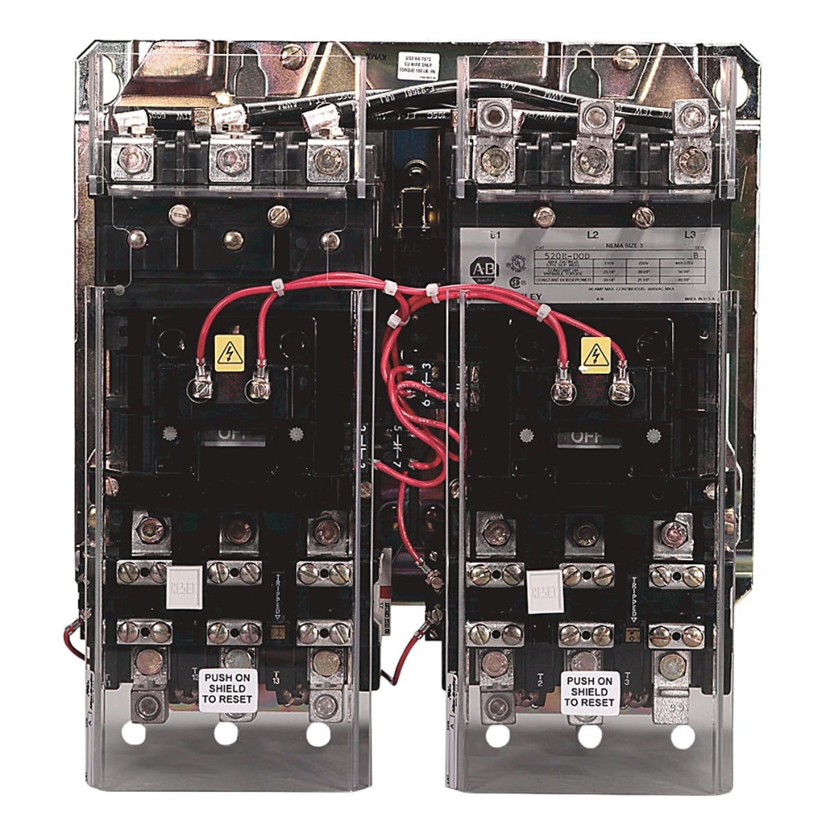 520E-DOD-A2L-A2L | ALLEN BRADLEY | NEMA 2-speed Sep Winding Starter