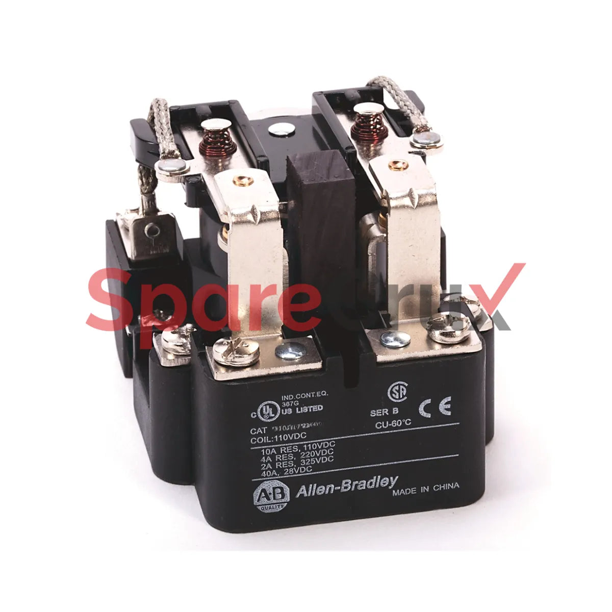 700-HG46Z12-6 | ALLEN BRADLEY | 12V DC Open Style Power Relay