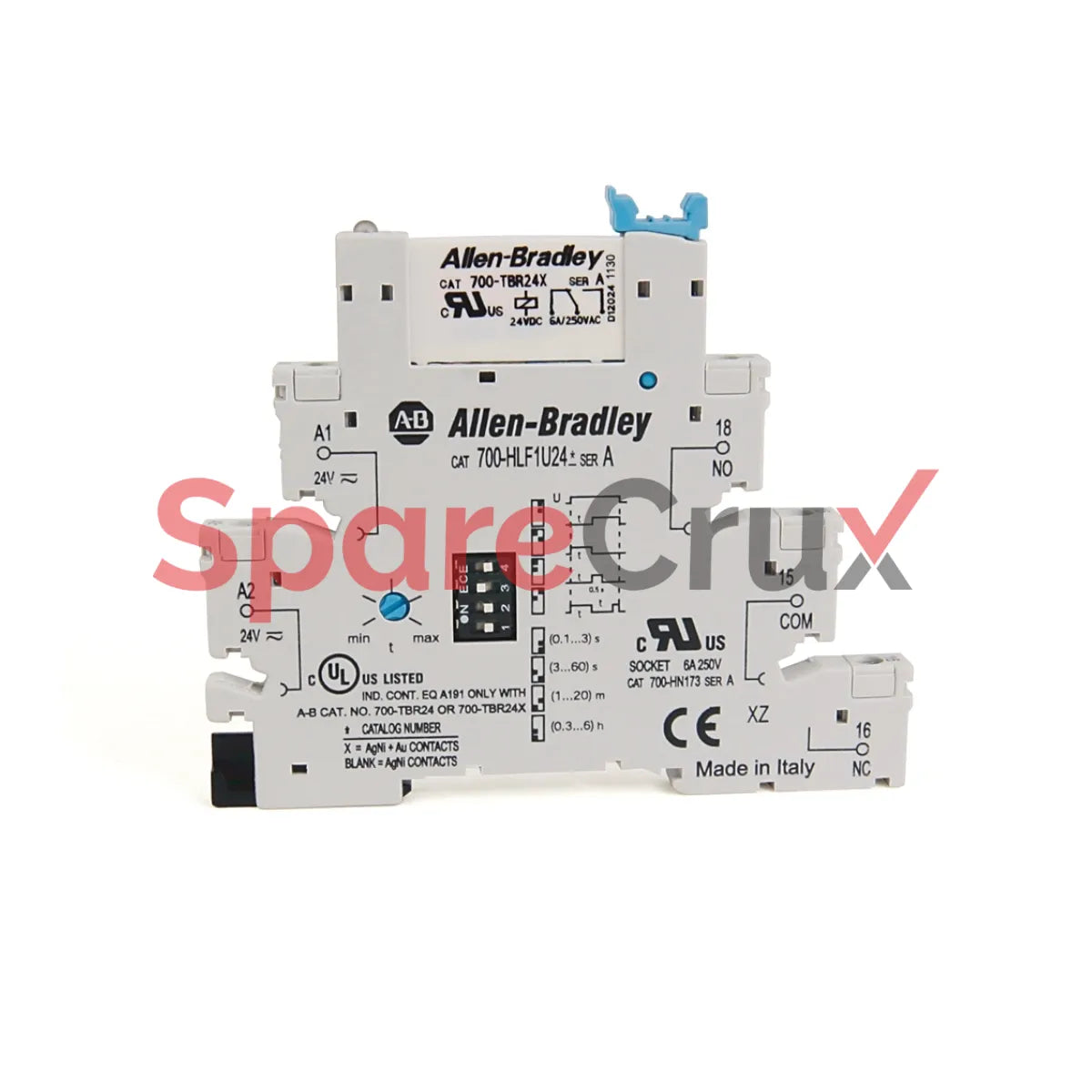 700-HLT1A2 | ALLEN BRADLEY | SPDT Terminal Block 240V AC Relay Pack
