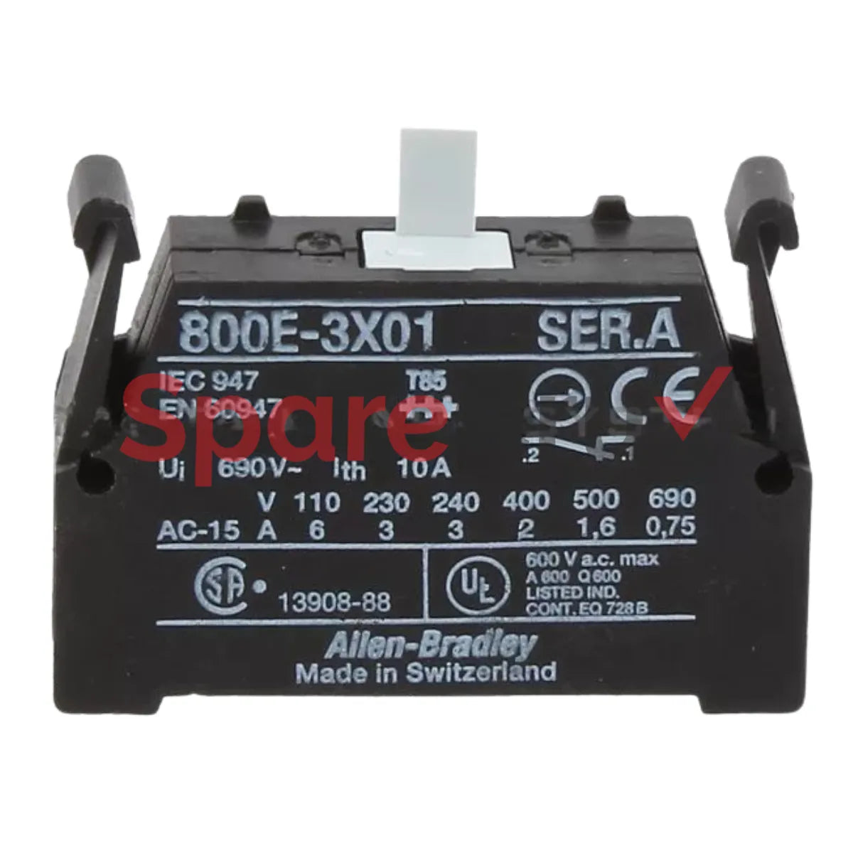 800E-3X01 | ALLEN BRADLEY | Contact Block