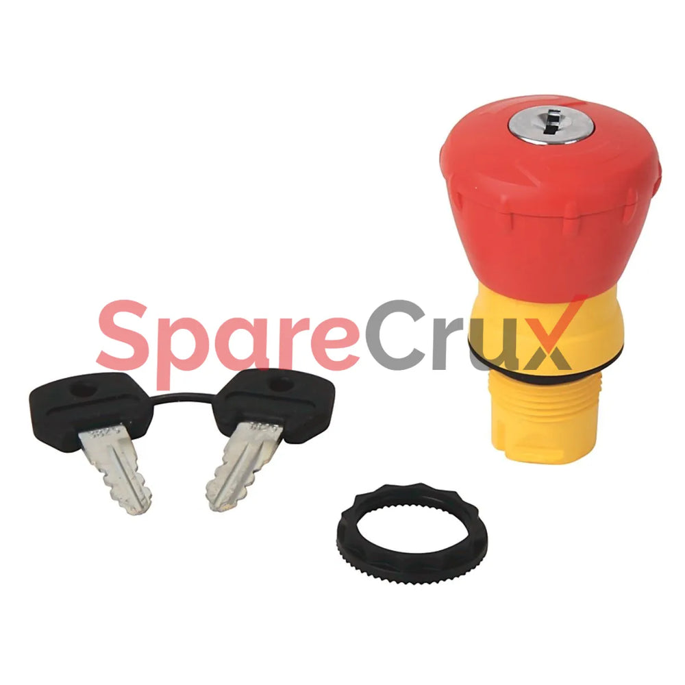 800FP-MK4402R | ALLEN BRADLEY | 22mm Twist To Release E-Stop 800F PB