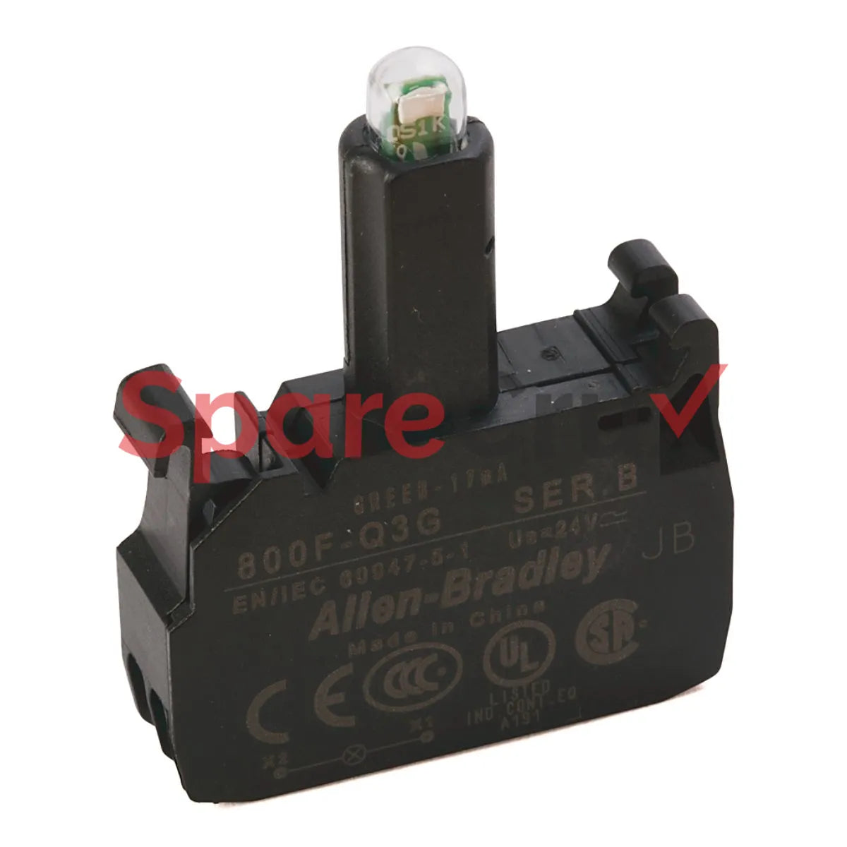 800F-Q3G | ALLEN BRADLEY | 22mm LED Module 800F PB