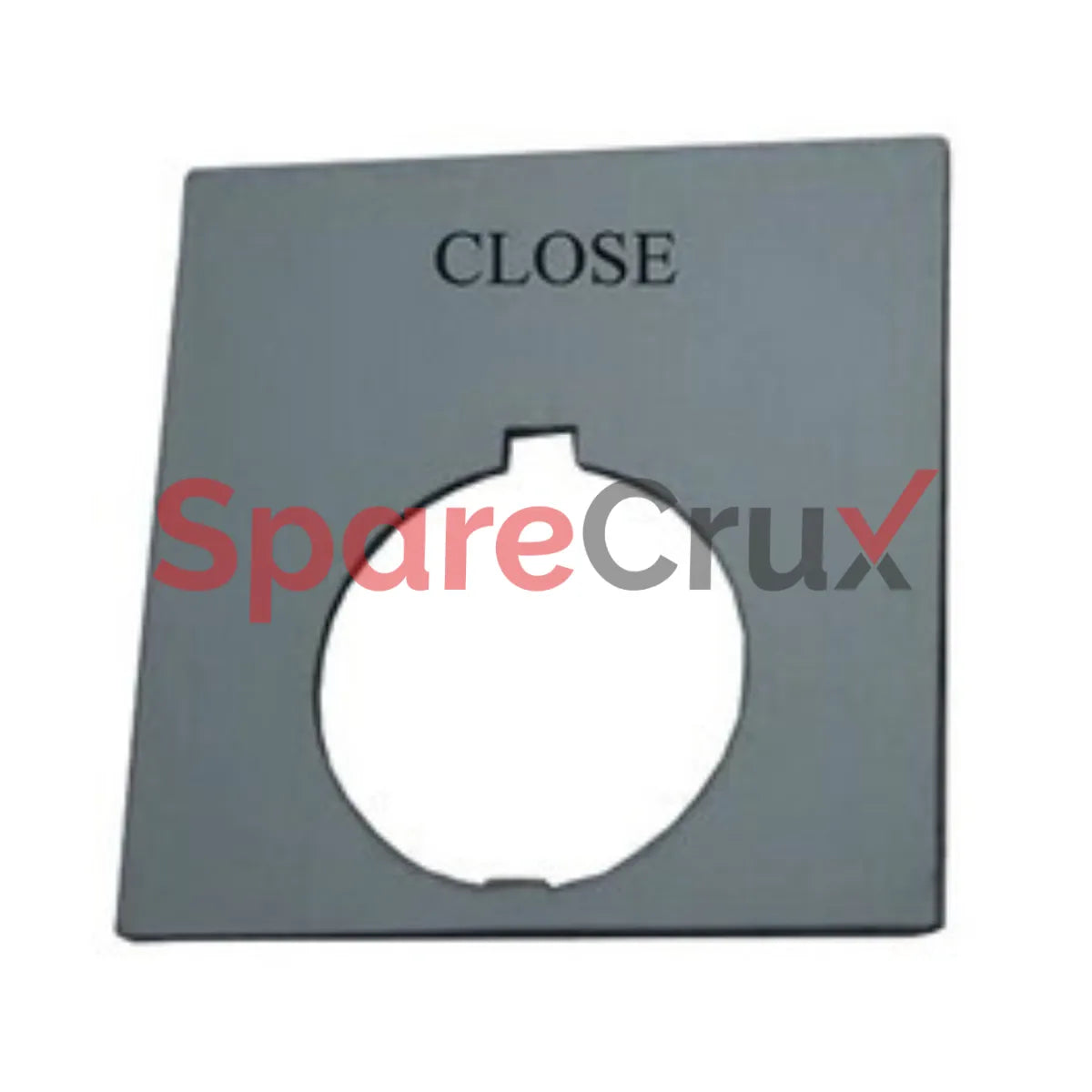 800H-W101 | ALLEN BRADLEY | 30mm 800H CLOSE Grey Legend Plate