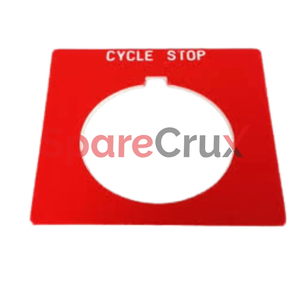 800H-W376 | ALLEN BRADLEY | 30mm 800H CYCLE STOP Red Legend Plate