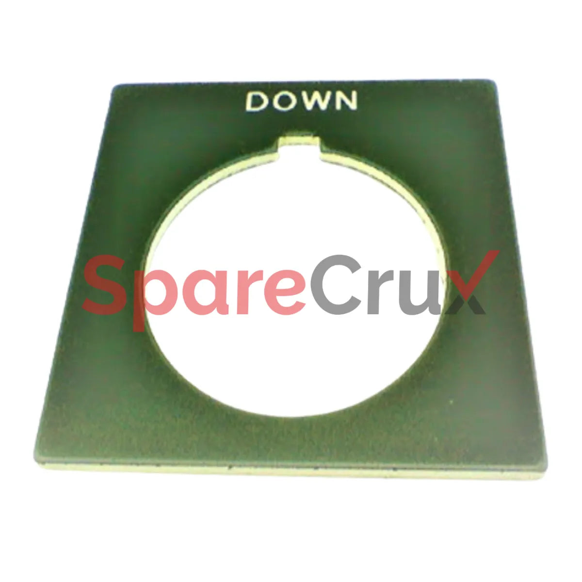 800H-W102 | ALLEN BRADLEY | 30mm 800H DOWN Grey Legend Plate