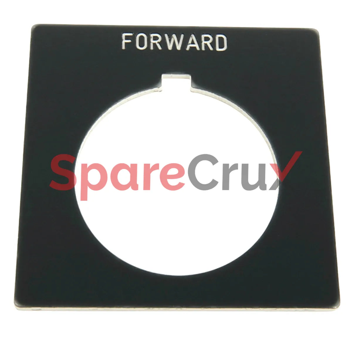 800H-W105 | ALLEN BRADLEY | Plaque de légende grise 30 mm 800H FORWARD