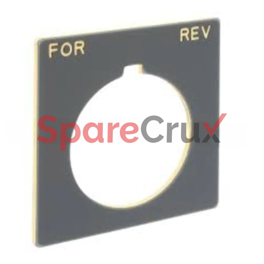 800H-W132 | ALLEN BRADLEY | 30mm 800H FOR-REV Grey Legend Plate