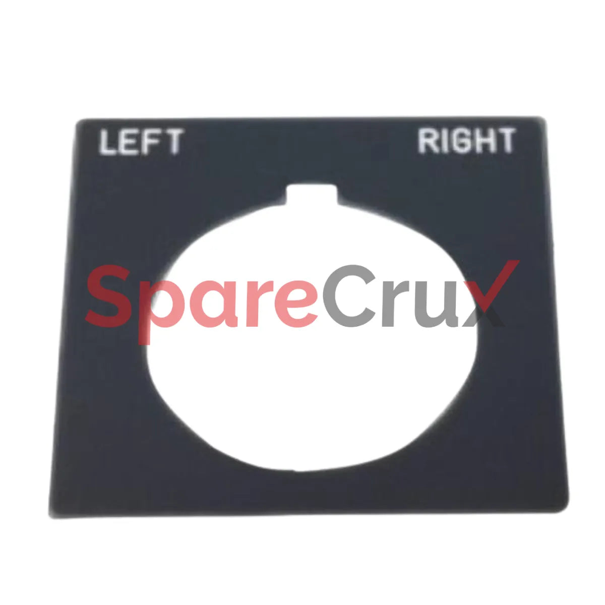 800H-W036 | ALLEN BRADLEY | 30mm 800H LEFT-RIGHT Grey Legend Plate