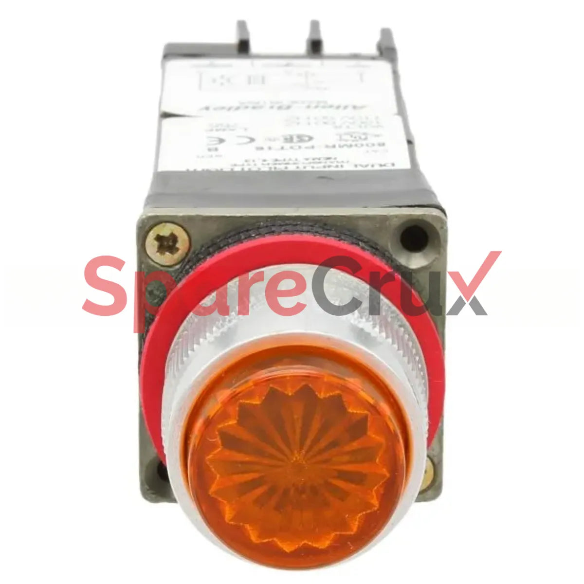 800MR-PDT16A | ALLEN BRADLEY | Lentille ambrée 22,5 mm ronde PB