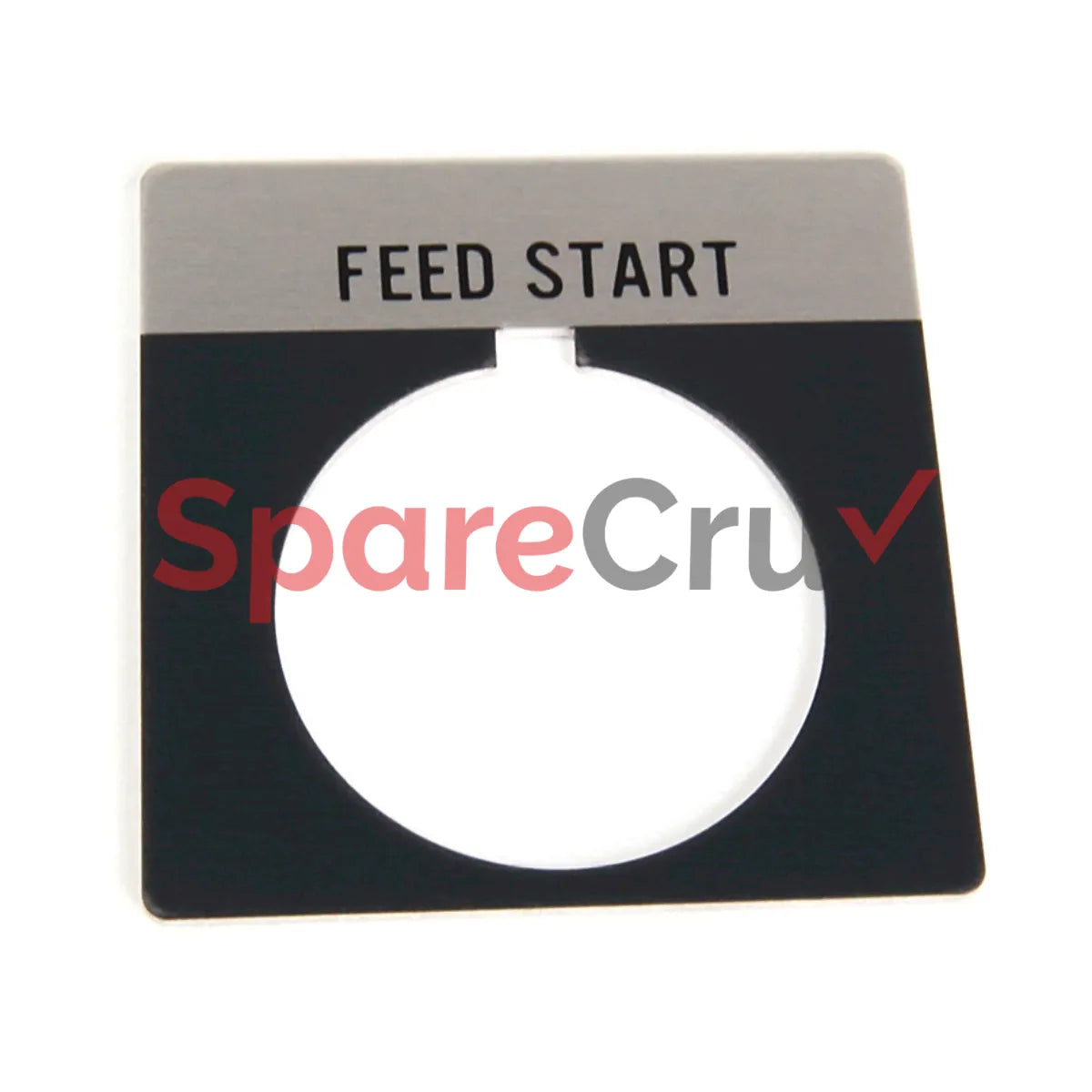800T-X566 | ALLEN BRADLEY | 30mm 800T FEED START Legend Plate
