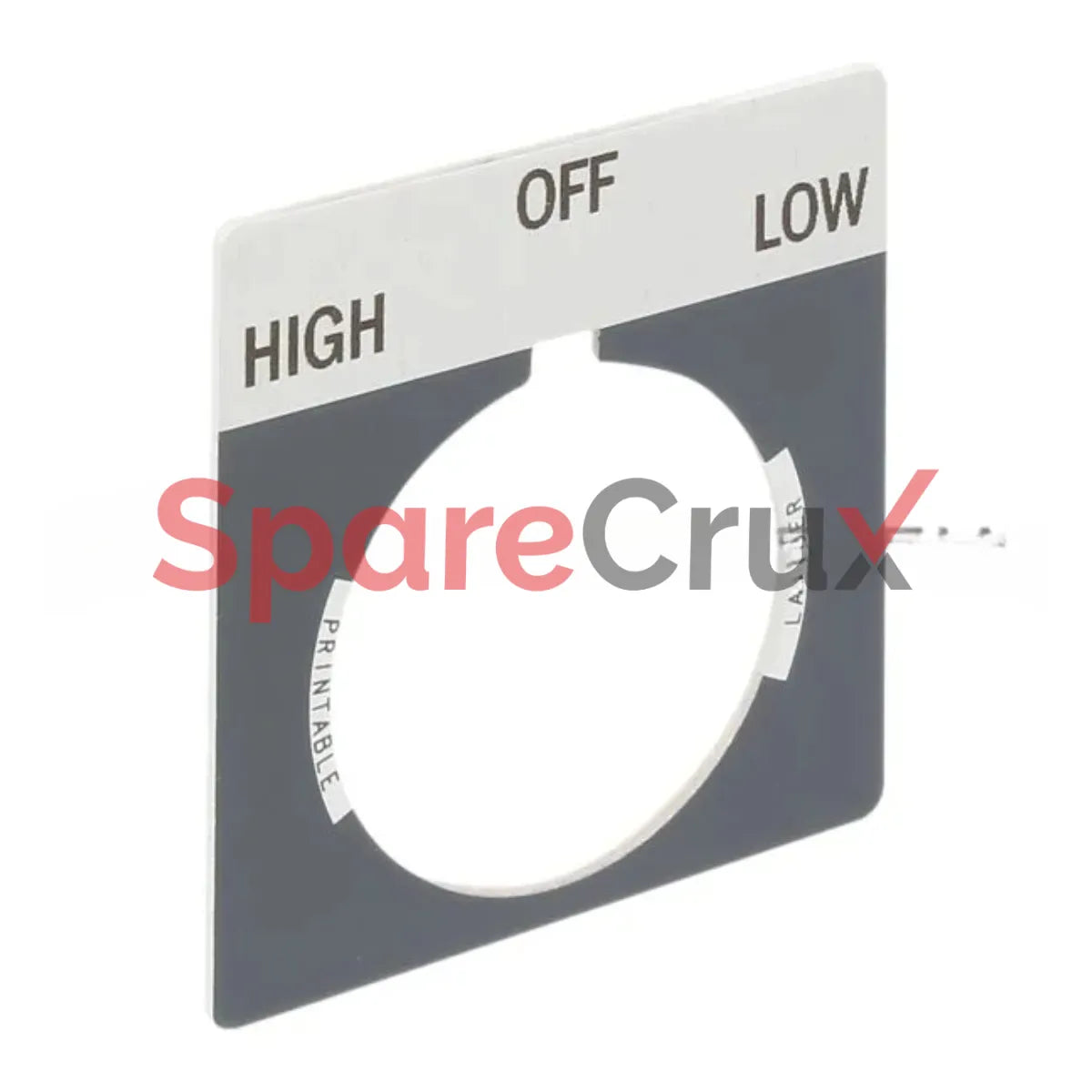 800T-X514 | ALLEN BRADLEY | 30mm 800T HIGH-OFF-LOW Legend Plate