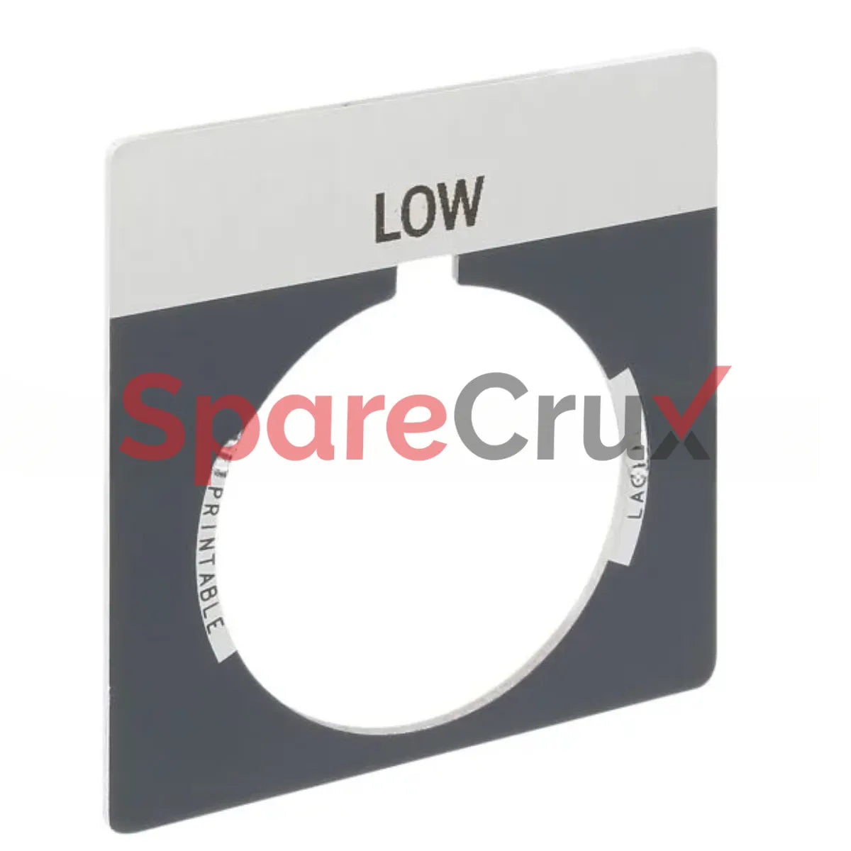 800T-X524 | ALLEN BRADLEY | 30mm 800T LOW Legend Plate