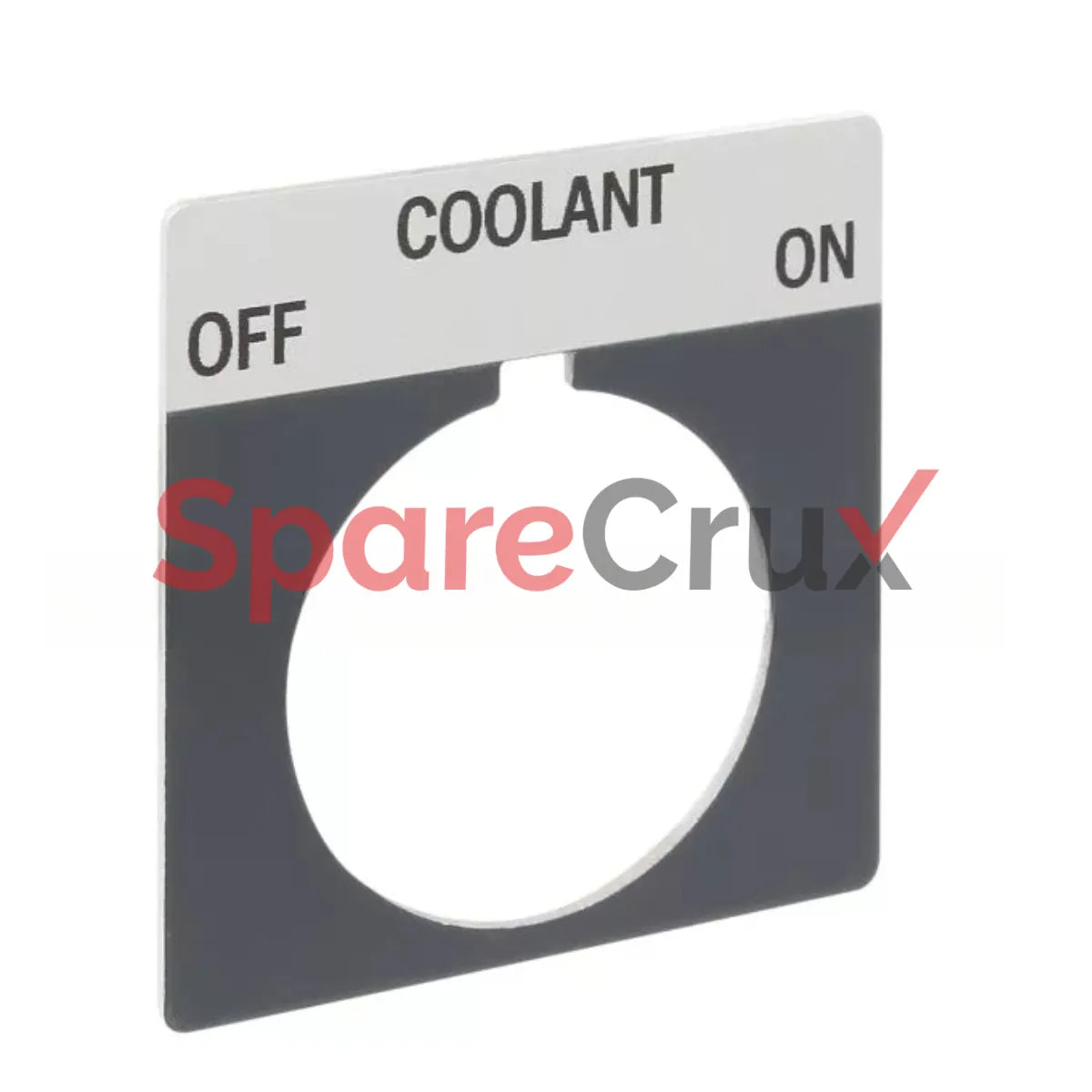 800T-X528 | ALLEN BRADLEY | 30mm 800T OFF-COOLANT-ON Legend Plate