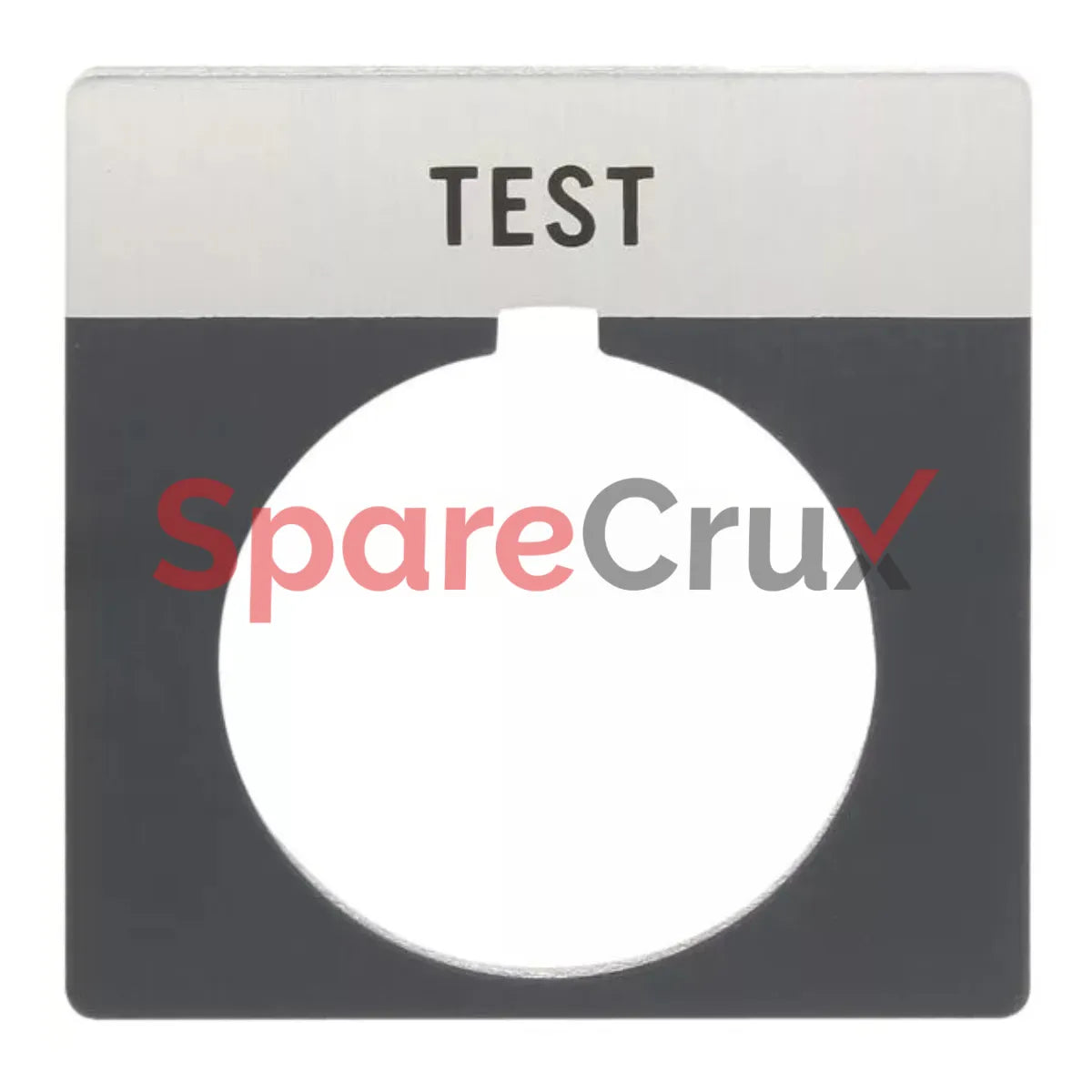 800T-X554 | ALLEN BRADLEY | 30mm 800T TEST Legend Plate