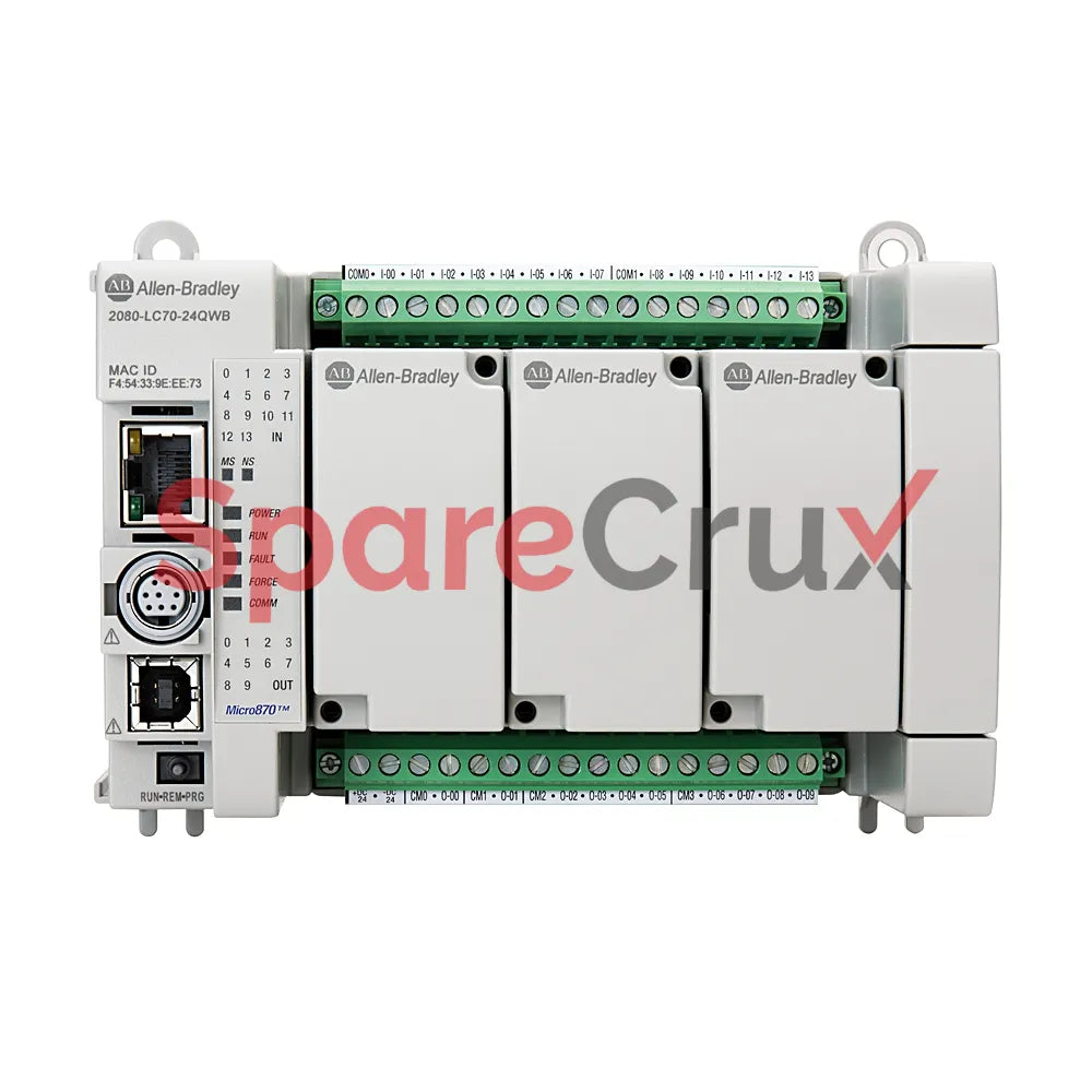 2080-LC70-24AWB | ALLEN BRADLEY | Micro870 24 I/O EtherNet/IP Controller