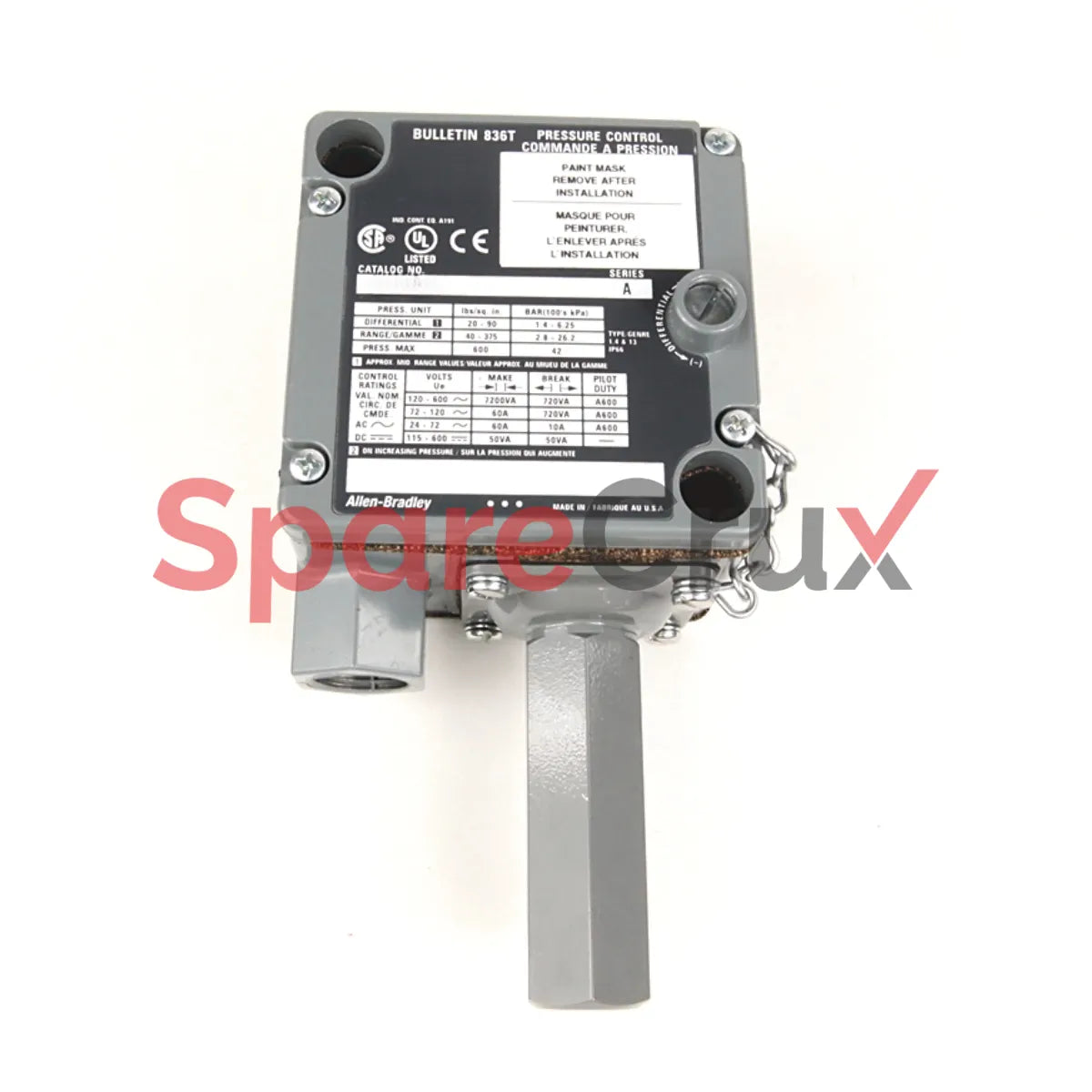 836T-T263J | ALLEN BRADLEY | Commande de commande électro-mécanique