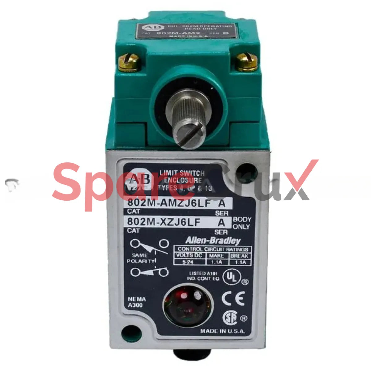 802M-AMZJ6LF | ALLEN BRADLEY | Factory Sealed Limit Switch