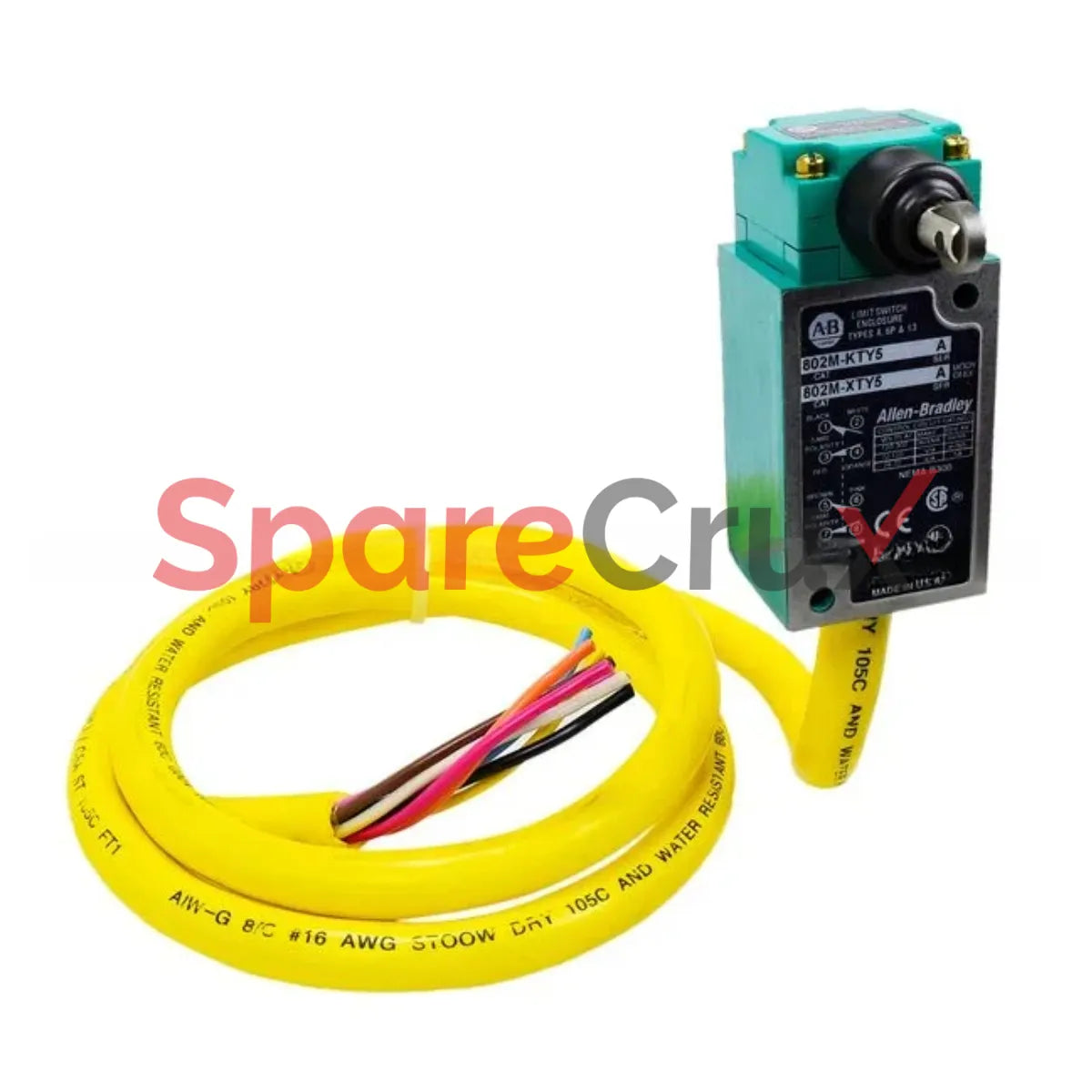 802M-KTY5 | ALLEN BRADLEY | Factory Sealed Limit Switch