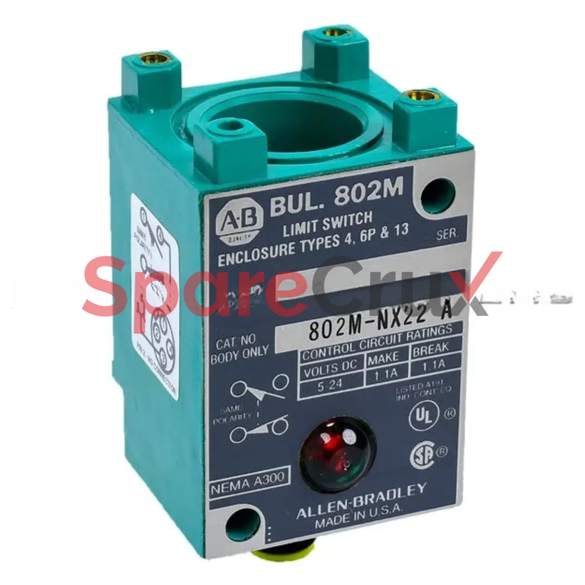 802M-NX22 | ALLEN BRADLEY | Limit Switch