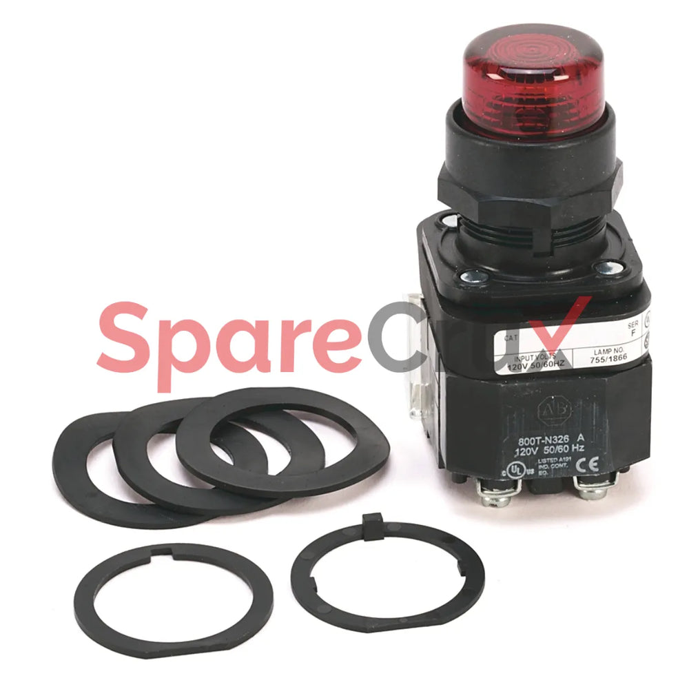 800H-QRB10RA2 | ALLEN BRADLEY | 30mm Momentary Push Button 800H PB