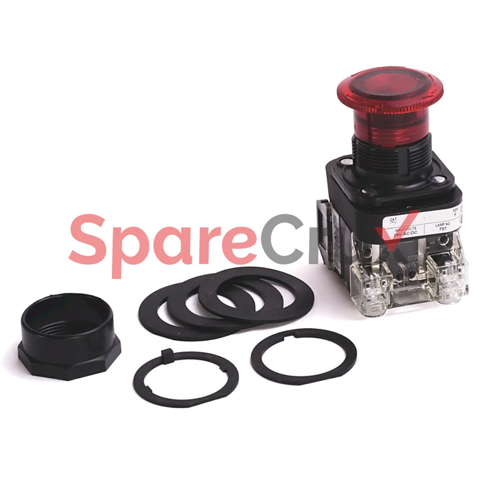 800HC-FRXTQ24R | ALLEN BRADLEY | 30mm Push-Pull Device 800H PB