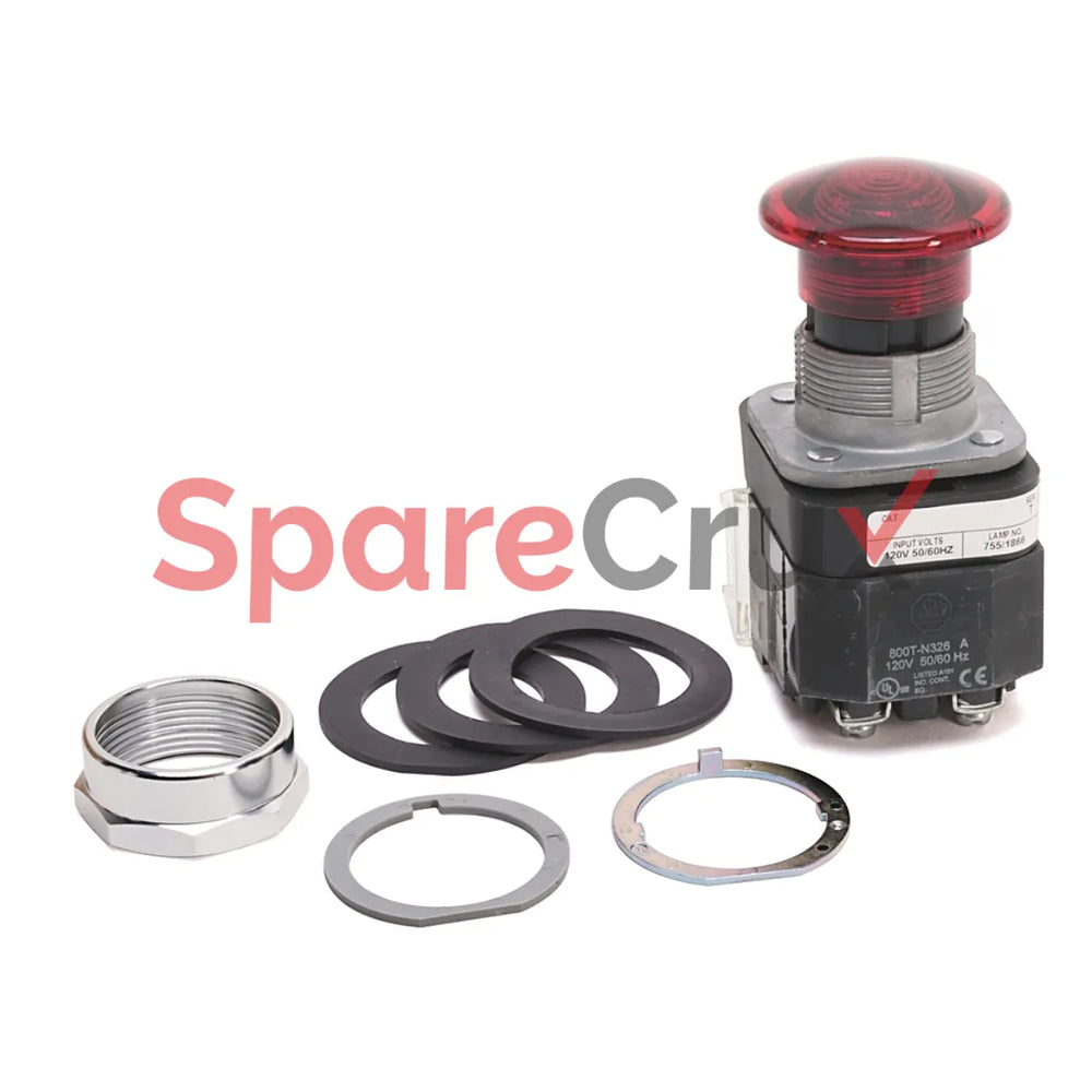 800T-PM16RD2 | ALLEN BRADLEY | 30mm Momentary Push Button 800T PB