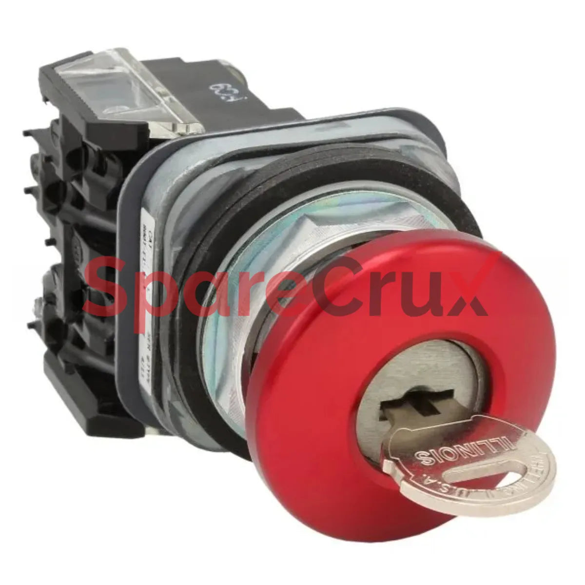 800TC-E15M6A5 | ALLEN BRADLEY | 30 mm Cyl Lock Push-Button 800T PB