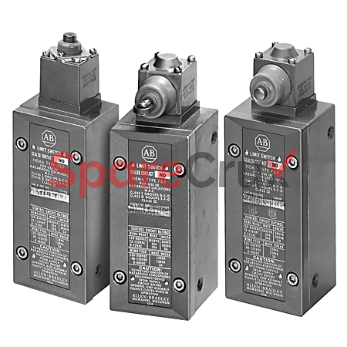 802XR-H1F7 | ALLEN BRADLEY | Sealed Haz Loc Limit Switch