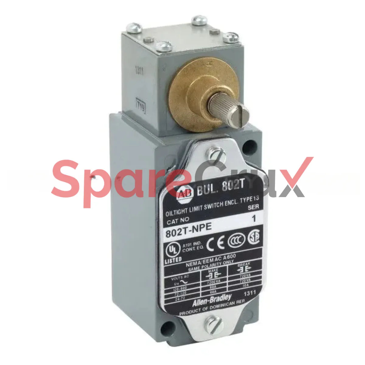 802T-NPE | ALLEN BRADLEY | Interrupteur de fin de course standard