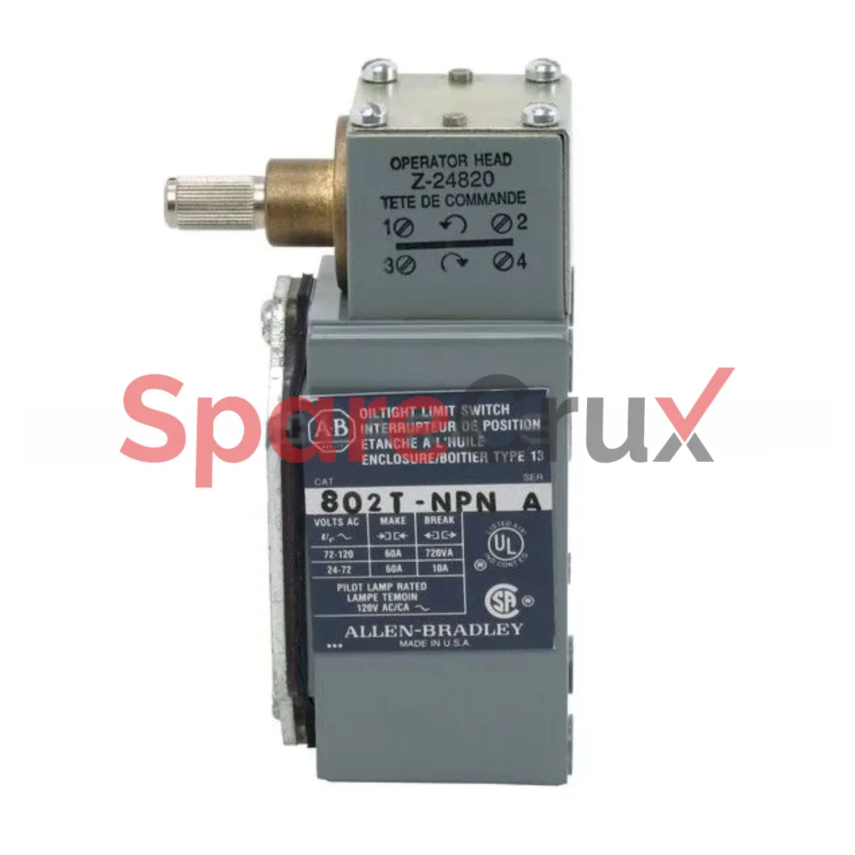 802T-NPN | ALLEN BRADLEY | Interrupteur de fin de course standard